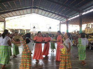 Pantawid Pamilya beneficiaries during one of the dance contests at the Pagay-Pagay Festival in Saguday, Quirino.